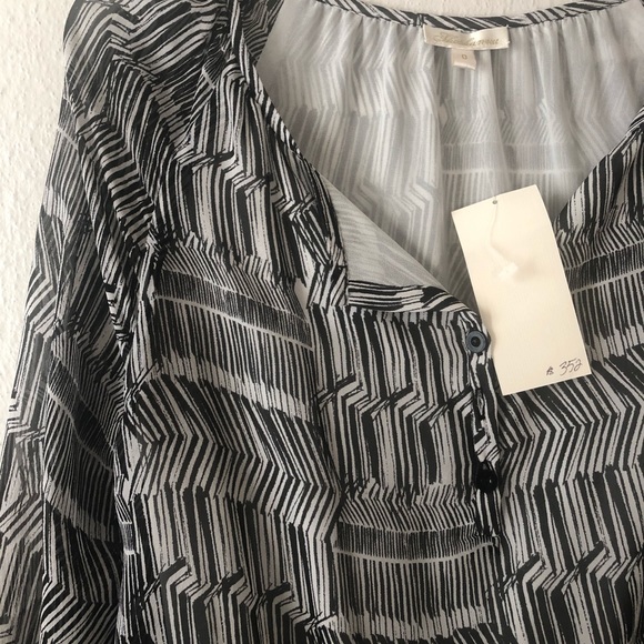 Black & White Shoshanna Flirty Dress - Picture 4 of 5